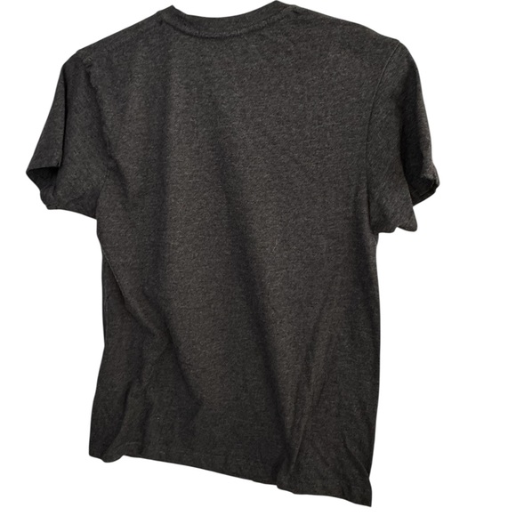 Nirvana Rock Band 90s Happy Dead Face Grunge Charcoal Gray Women’s M T-Shirt - Picture 3 of 4